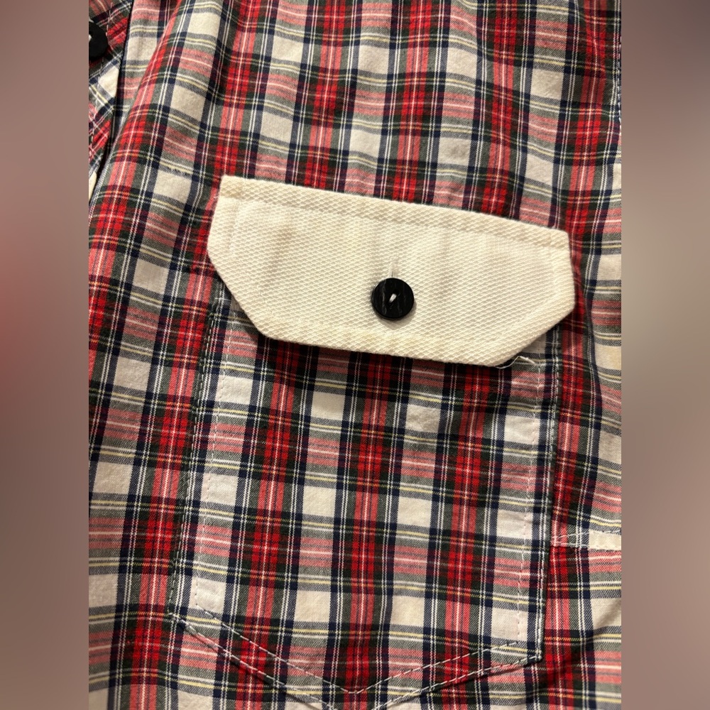 Balenciaga Fall 2007 Runway Plaid Button Up Shirt - Picture 6 of 8